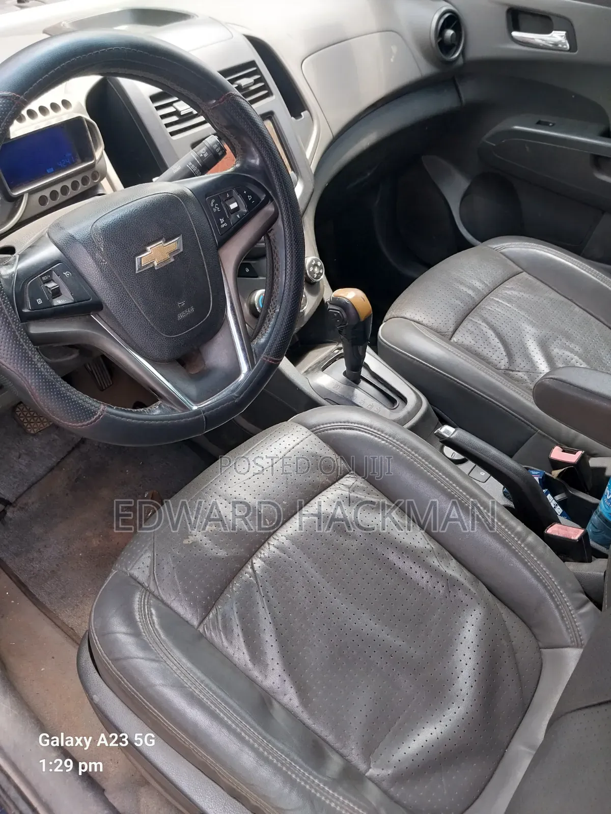 Chevrolet Sonic 2014 Blue
