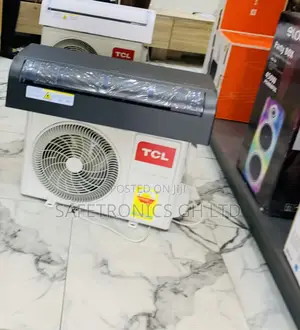 High Efficiency TCL 2.5hp R410 Inverter Aircon Grey Black Mirror Glass