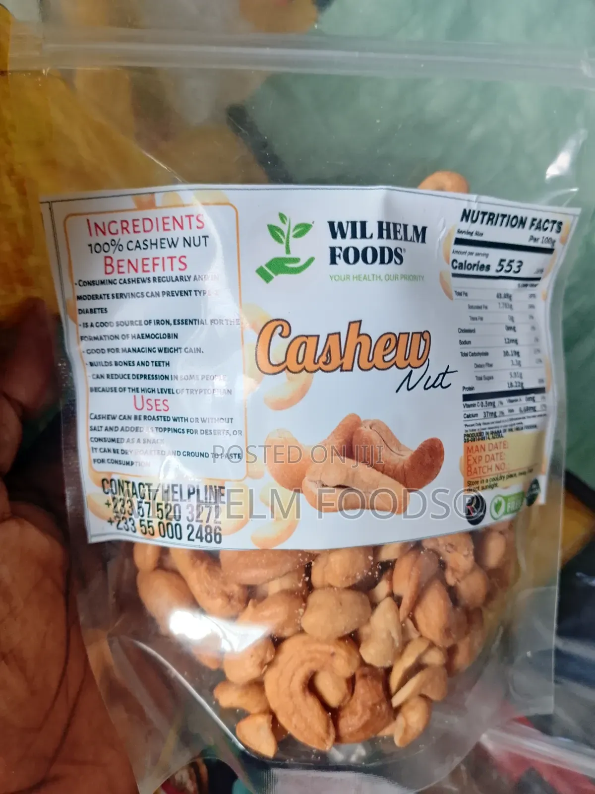 Cashew Nuts(Dry Roasted)