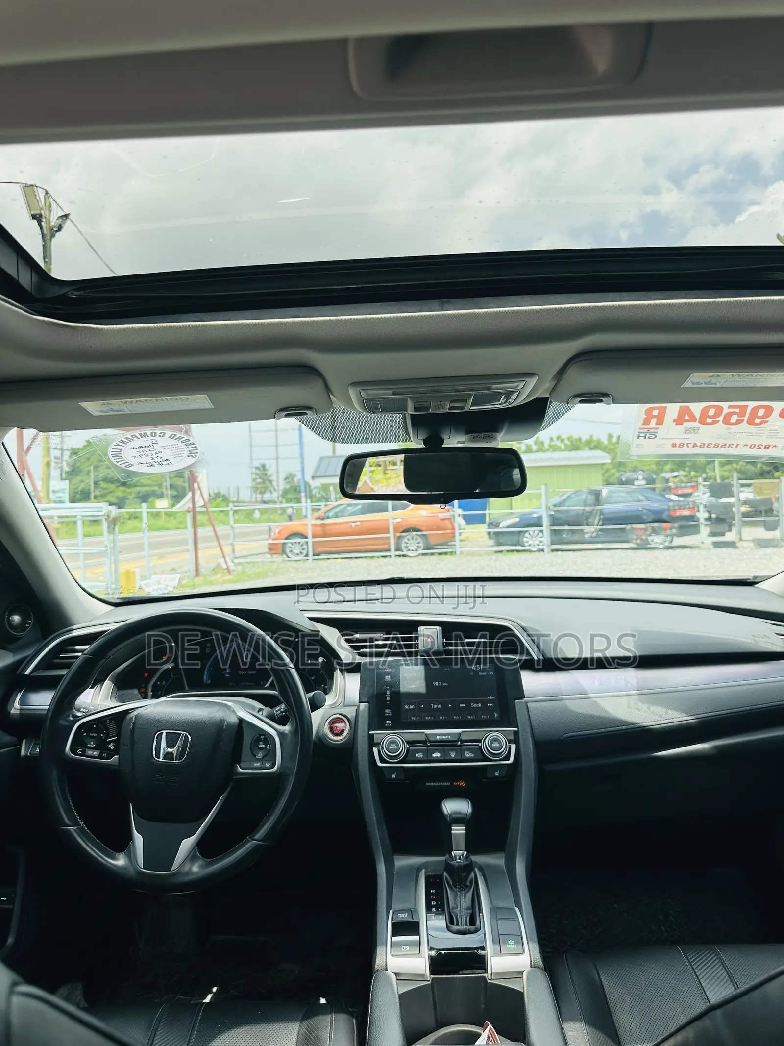 Honda Civic Touring 4dr Sedan (1.5L 4cyl) 2016 Silver