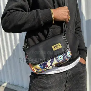 Quality Men’S Leather Vintage Crossbody Shoulder Bag Adjustable Strap