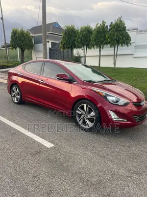 Hyundai Elantra 2016 Red