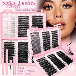 Cluster Lash With Spikes