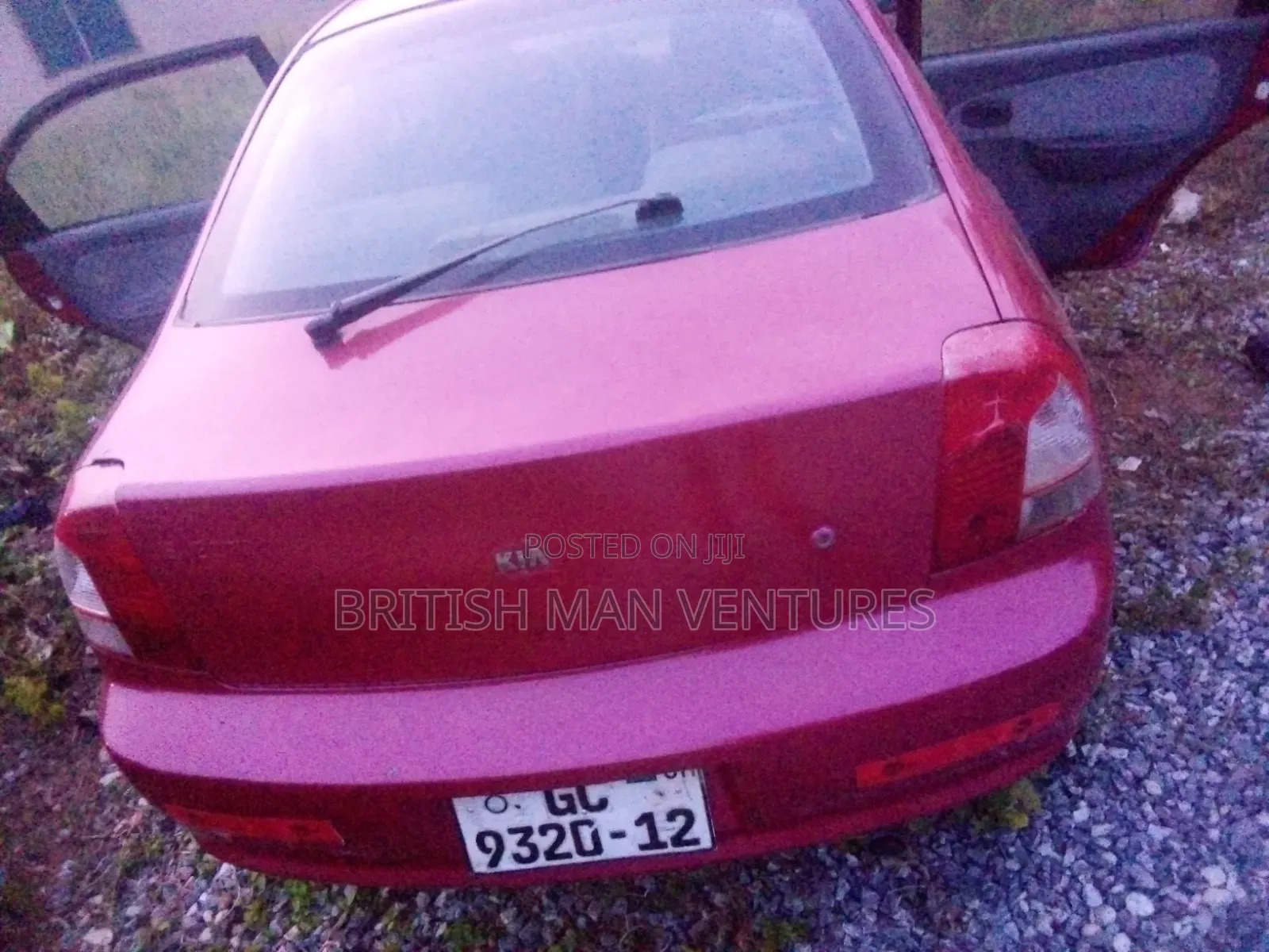 Kia Spectra 2002 Red