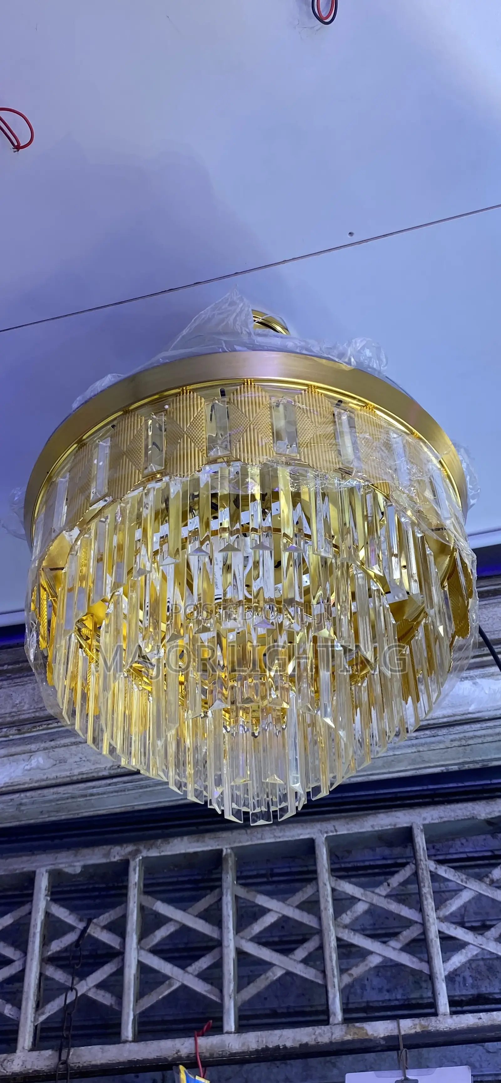 Chandelier With Bluetooth Speaker