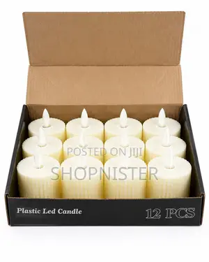 12pcs Led Flameless Candle Set – Battery Operated Decorative Candles