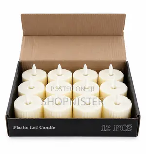 12pcs Led Flameless Candle Set – Battery Operated Decorative Candles