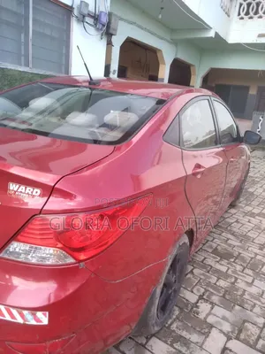 Hyundai Accent 2012 Red