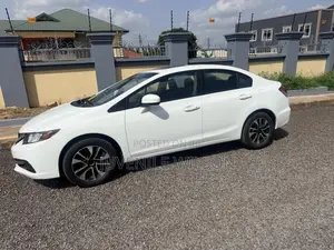 Honda Civic EX-L w/Navigation 4dr Sedan (1.8L 4cyl CVT) 2015 White