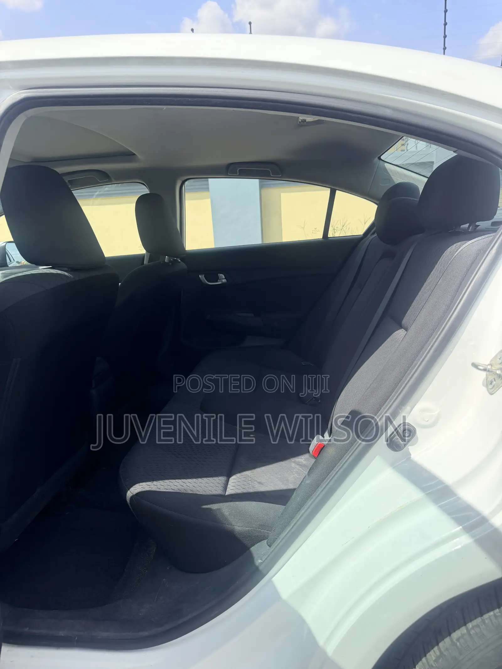 Honda Civic EX-L w/Navigation 4dr Sedan (1.8L 4cyl CVT) 2015 White