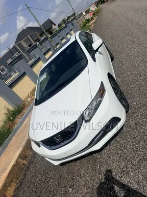 Honda Civic EX-L w/Navigation 4dr Sedan (1.8L 4cyl CVT) 2015 White