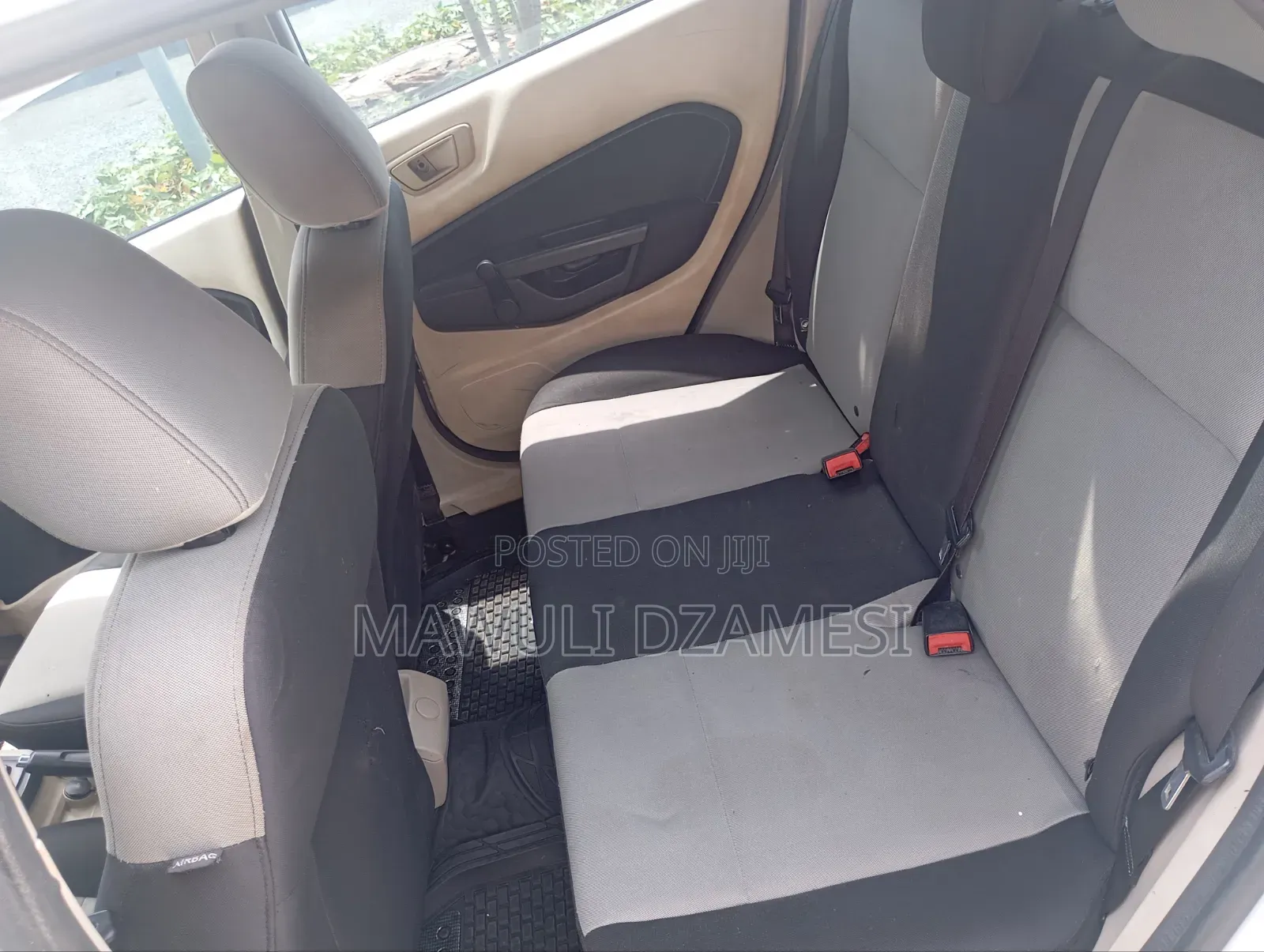 Ford Fiesta S Sedan 2012 White