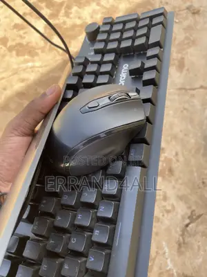 Mechanical Gaming Keyboard + Ergonomic Wireless Mouse Combo
