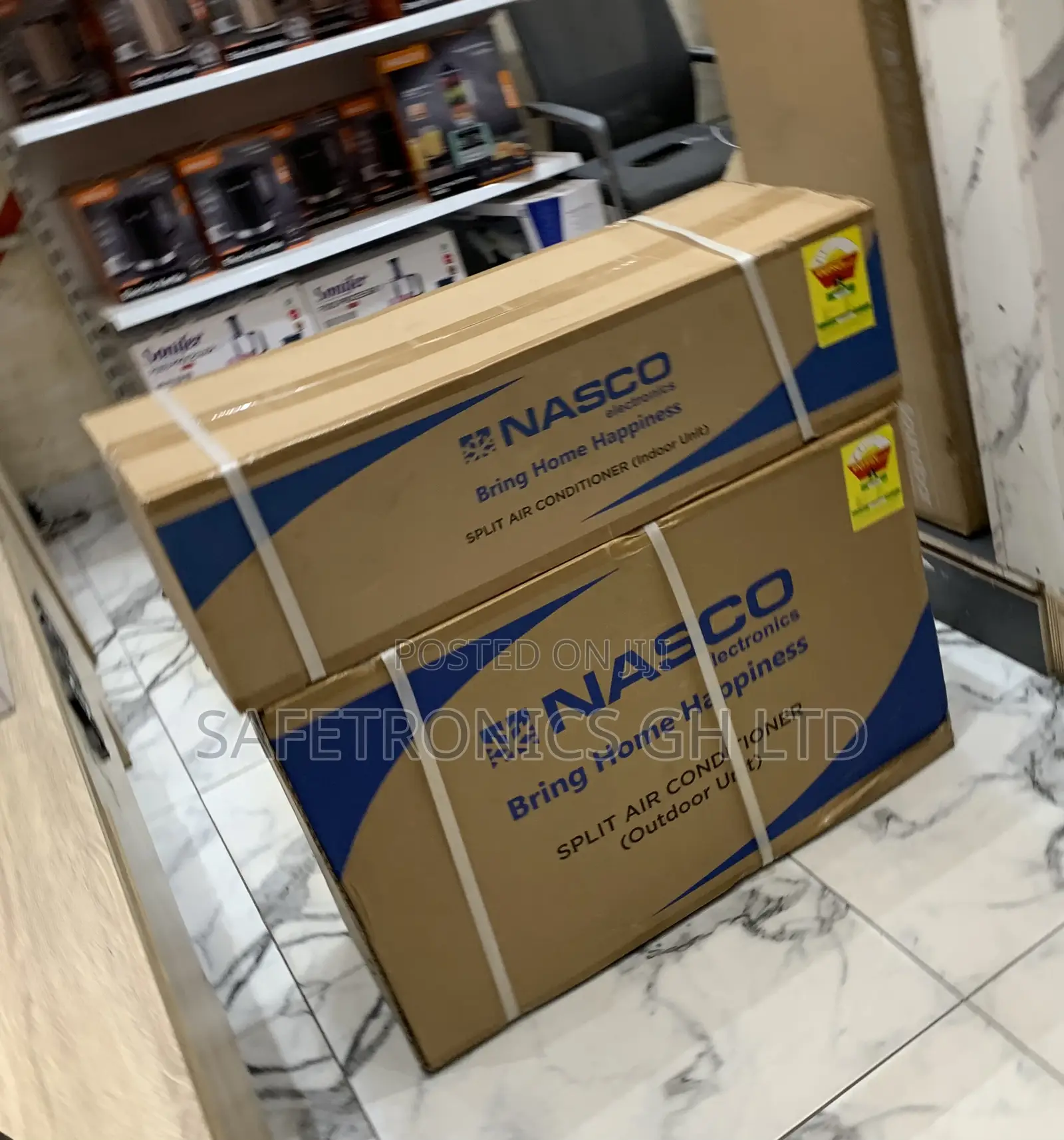 Long Lasting Sleek Nasco 2.5 Hp Air Conditioner Split Type