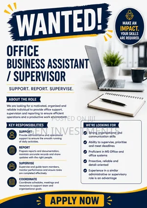 Business Assistant/Supervisor