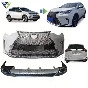 Rav4 2016-2017-2018 Spec Bumper Front and Rear/Back Complete