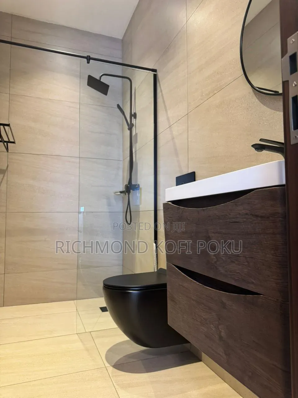 Furnished 3bdrm Townhouse / Terrace in Kofis Realty, Lashibi for rent