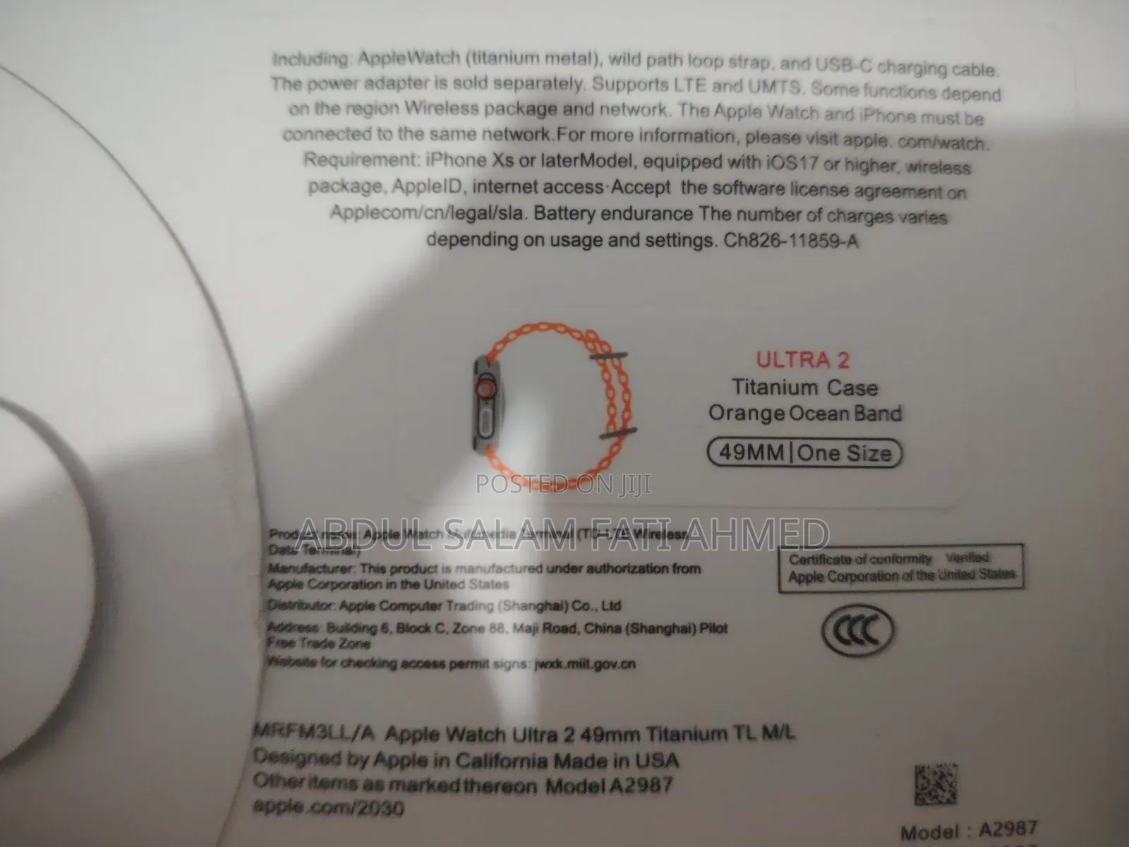 Apple Watch Ultra 2 49mm