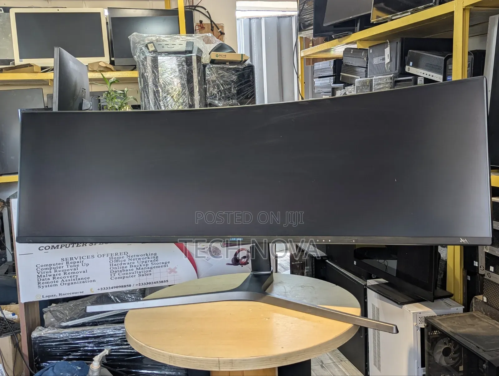 Samsung 49" Inch Curved Ultra Wide Led Qled Monitor 3840 X 1080 144hz