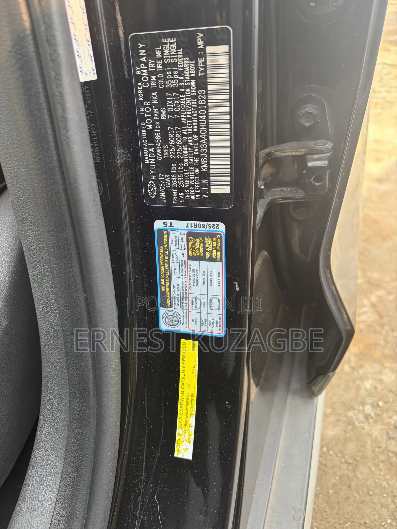 Hyundai Tucson 2017 Black