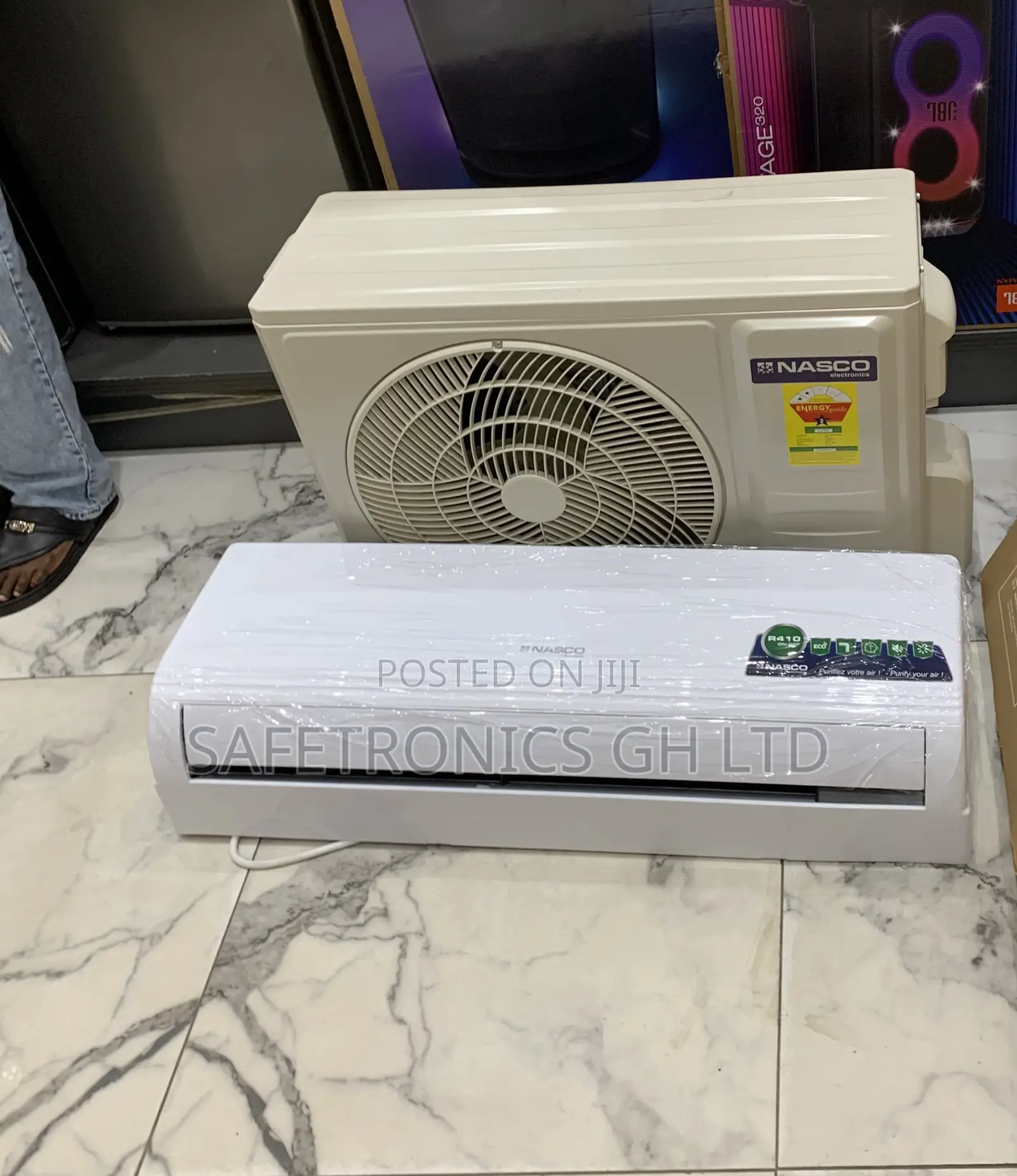 Sealed White Nasco 2.0 Horsepower (Hp) Dual Inverter Air Conditioner
