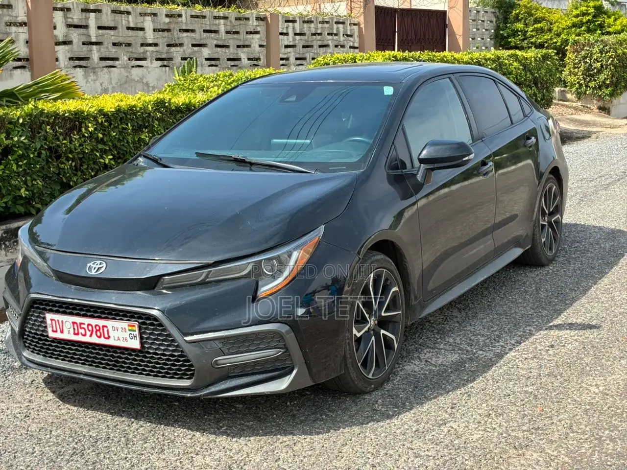 Toyota Corolla XSE 2022 Black