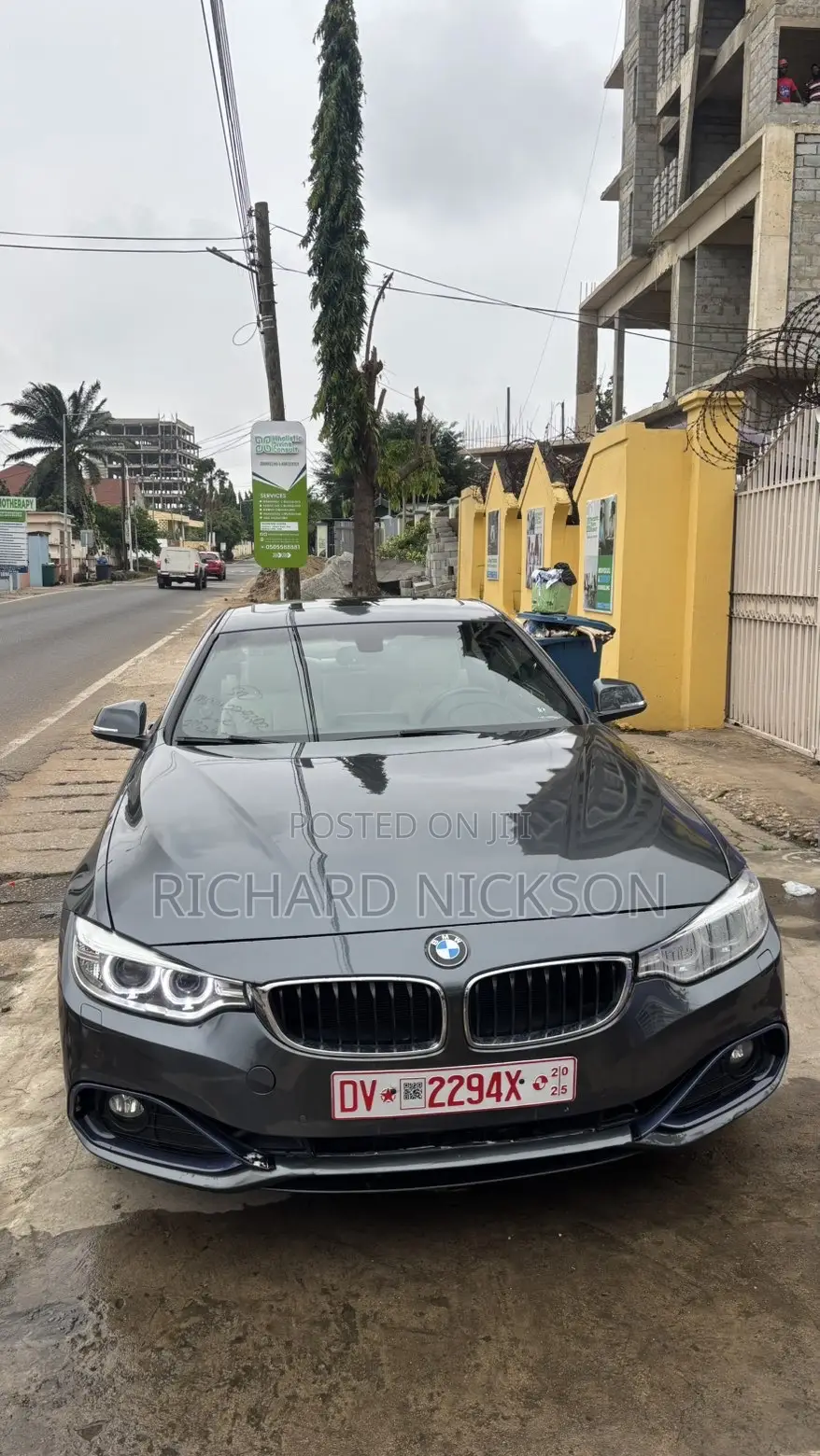 BMW 4 Series 430i xDrive AWD 2018 Gray