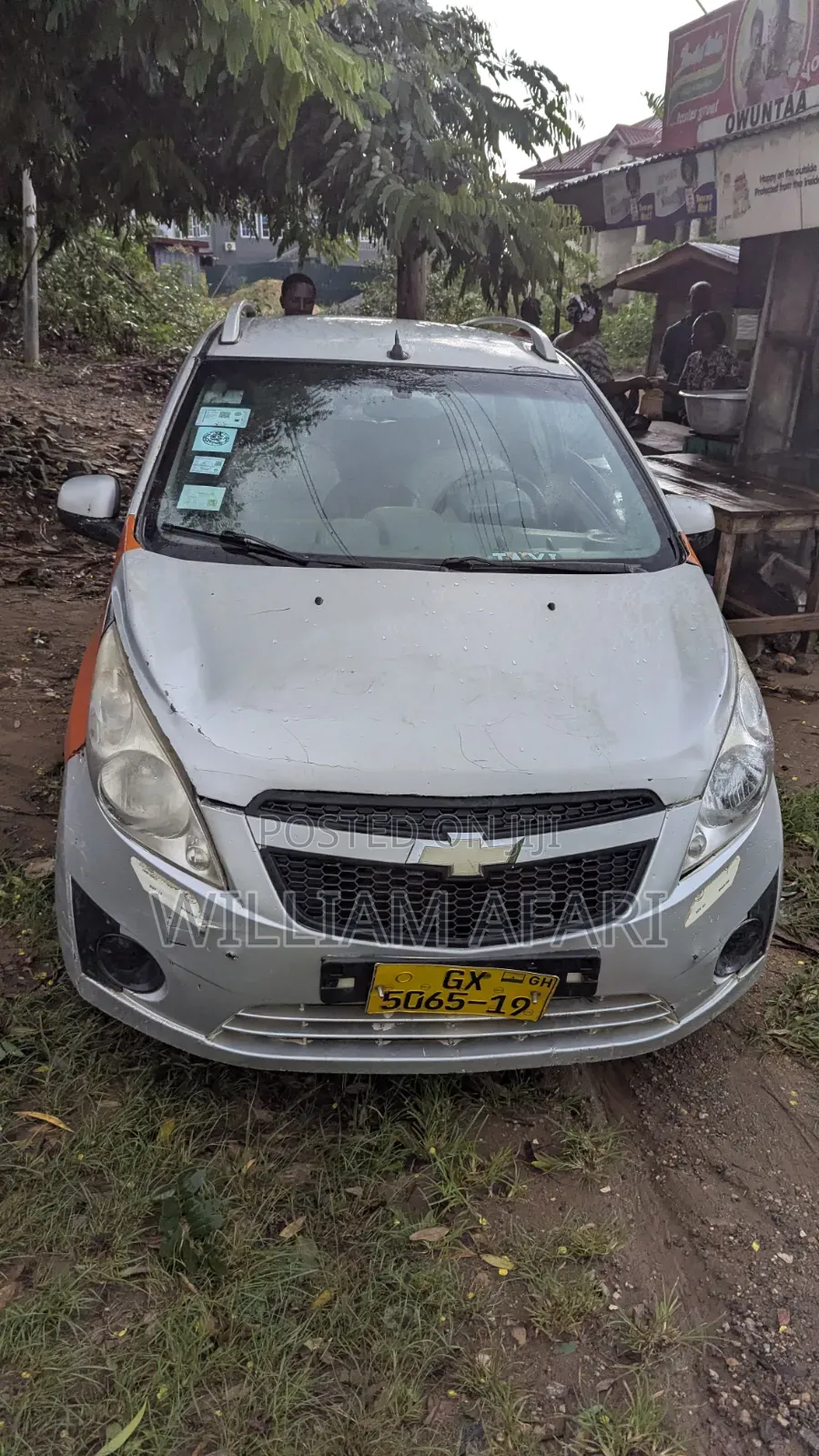 Chevrolet Spark LT 2012 Silver