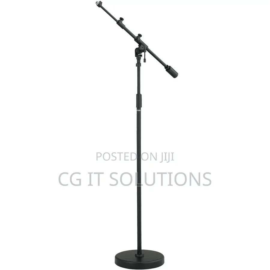 Adjustable Round Base Microphone Stand