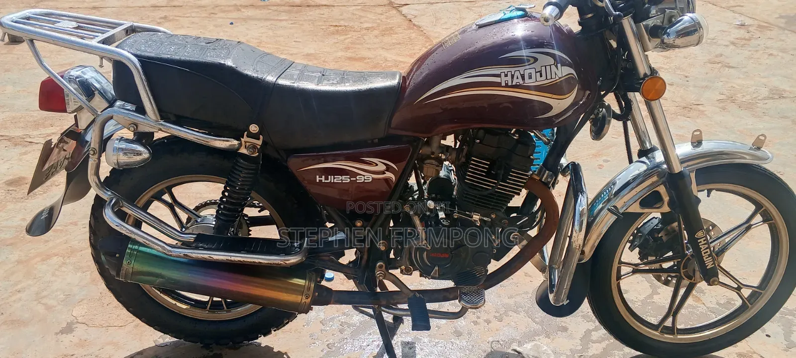 Haojin HJ125-99 2025 Brown
