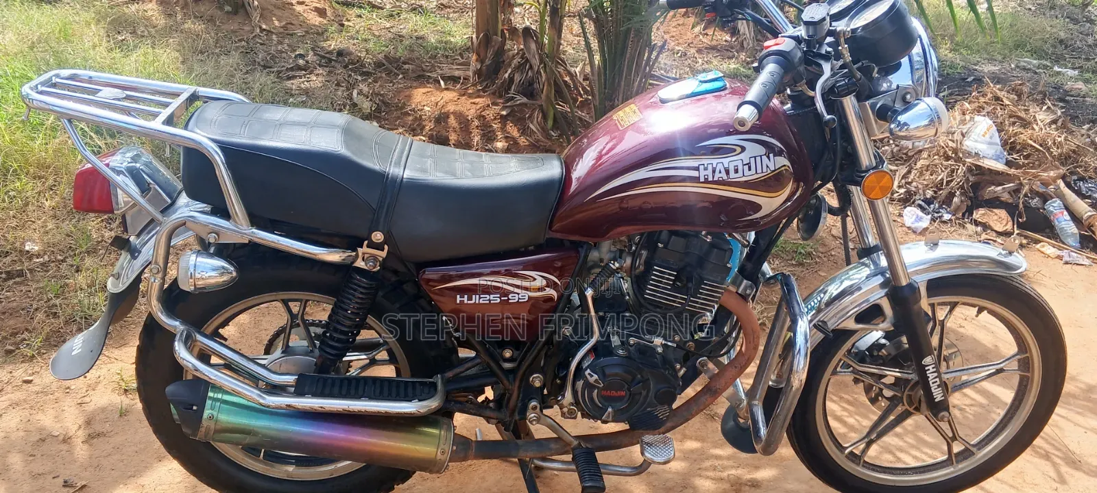Haojin HJ125-99 2025 Brown