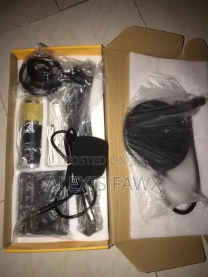 V8 Sound Card and a Condenser Microphone