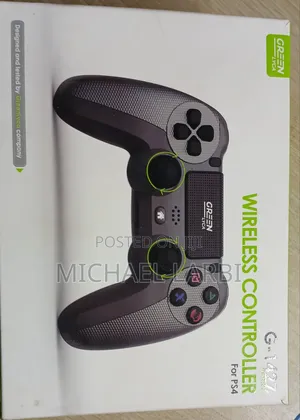 Ps4 Wireless Controller Green Lyca G-142 New Sealed