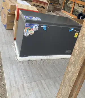 Premium Grey Nasco-318-LTRS-Chest-Freezer-Nas-425fl-G