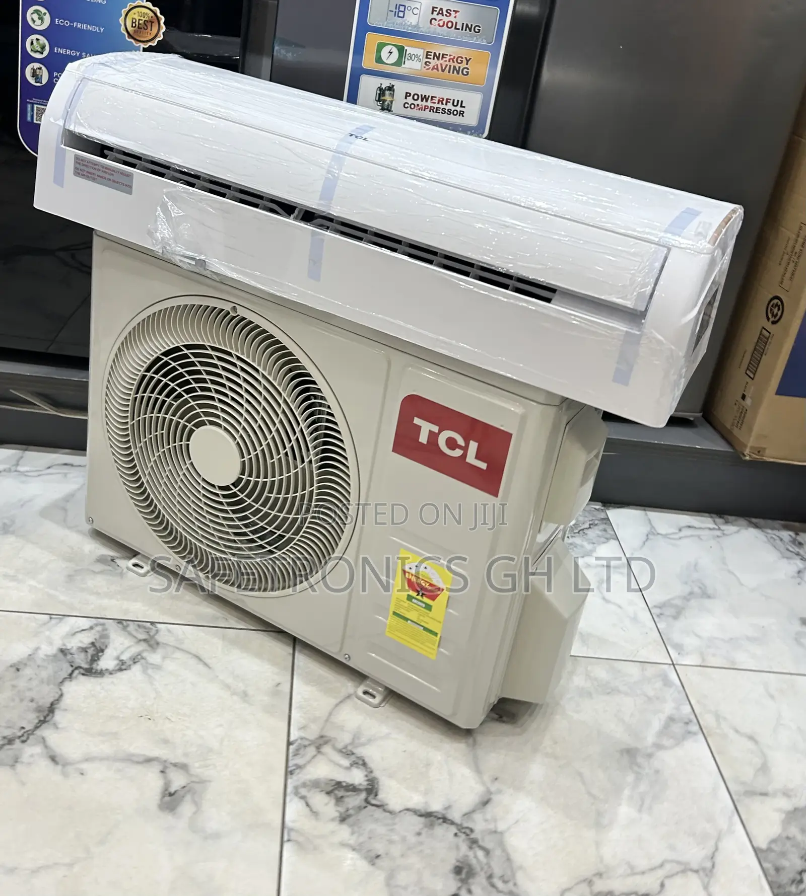 Lastest White TCL Air Conditioner 2.0hp ( 3 Star) R410 Tac-18csa/Xa51