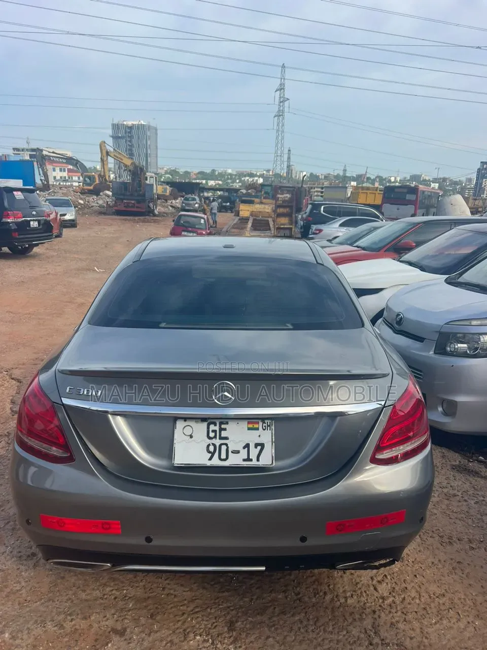 Mercedes-Benz C300 Luxury 4dr AWD 4Matic Sedan (2.0L 4cyl 7A) 2015 Gray