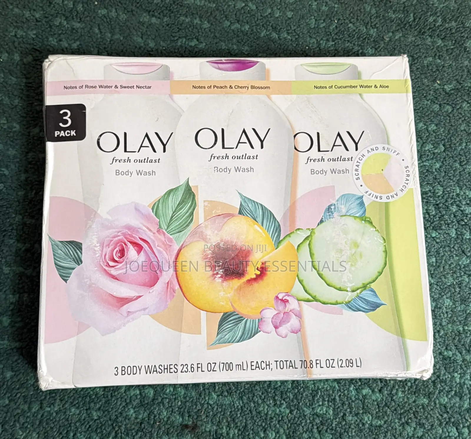 Olay Fresh Outlast Body Wash Set