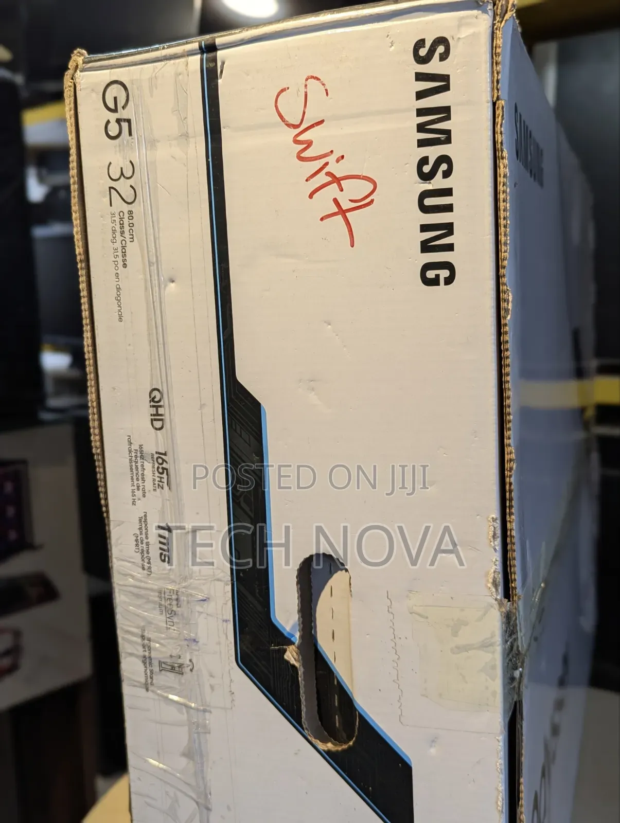 Samsung Odyssey 32" Led QHD Gaming Monitor HDR 165hz 1ms 2560 X 1440