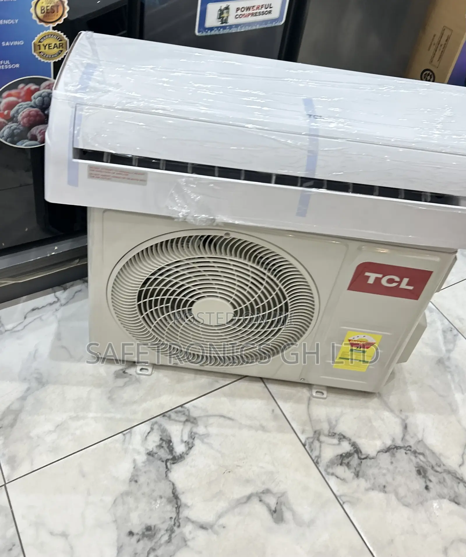 Affordable White TCL Air Con 2.0hp ( 3 Star) R410 Gas Tac-18csa/Xa51