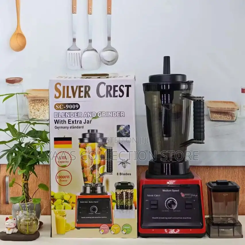 Silver Crest 4l Blender 10000w 2in1 Sc-9009 Heavy Duty