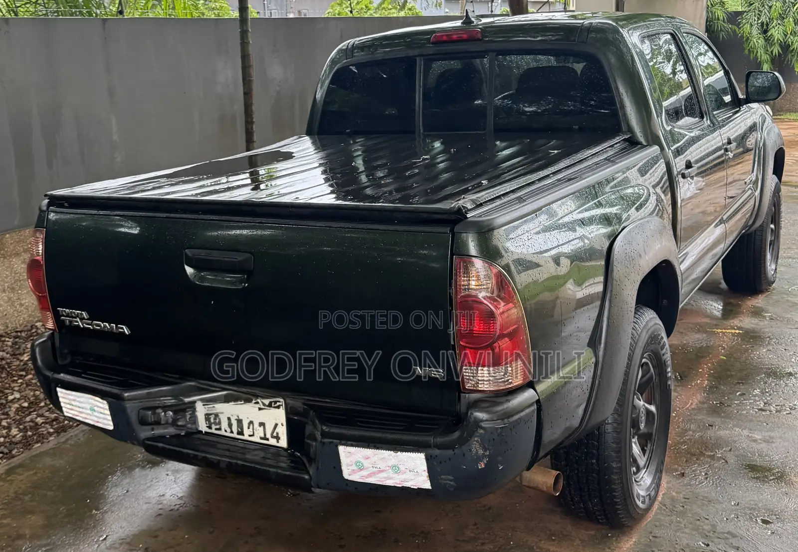 Toyota Tacoma Double Cab V6 Automatic 2012 Green