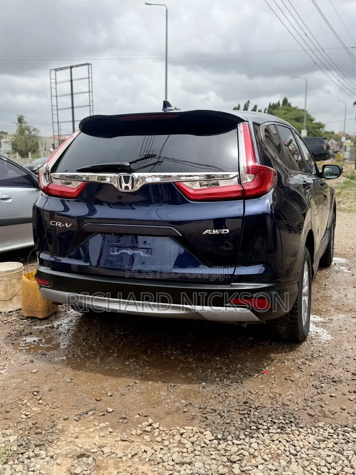 Honda CR-V EX AWD 2019 Blue