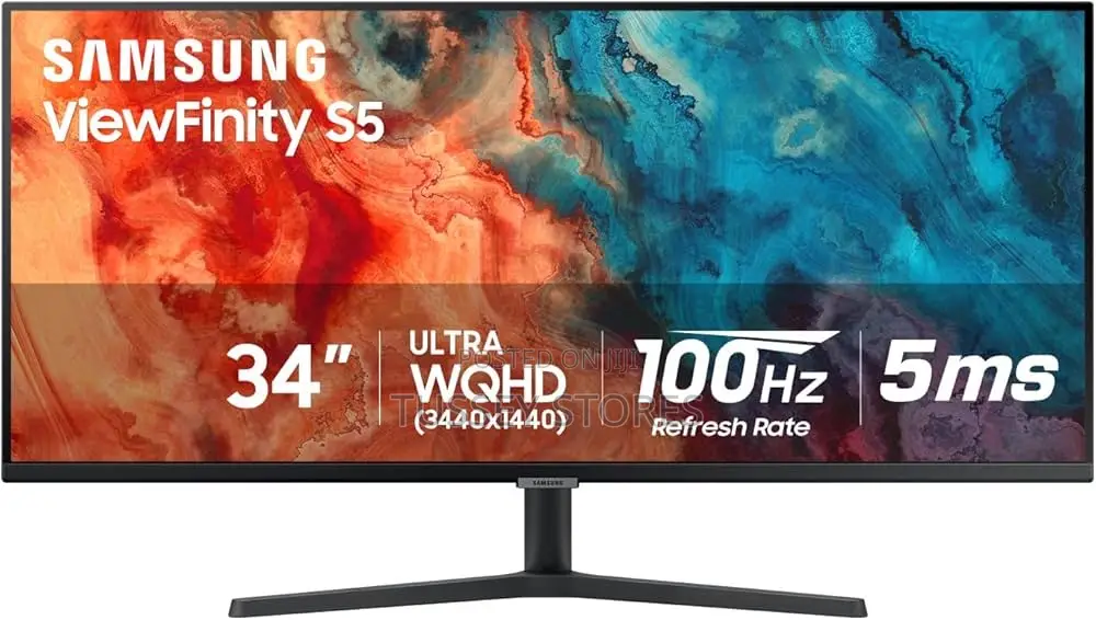 Samsung Led 34 Inch Ultra-WQHD Viewfinity S5 Monitor