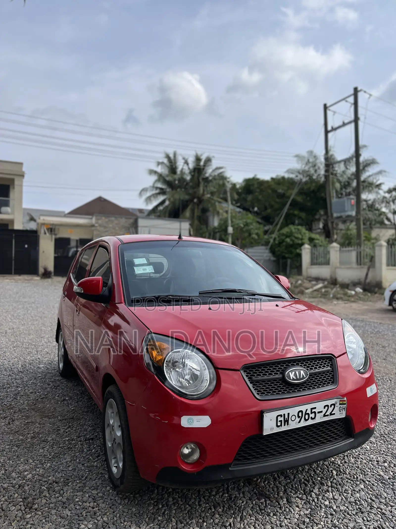 Kia Morning 2012 Red