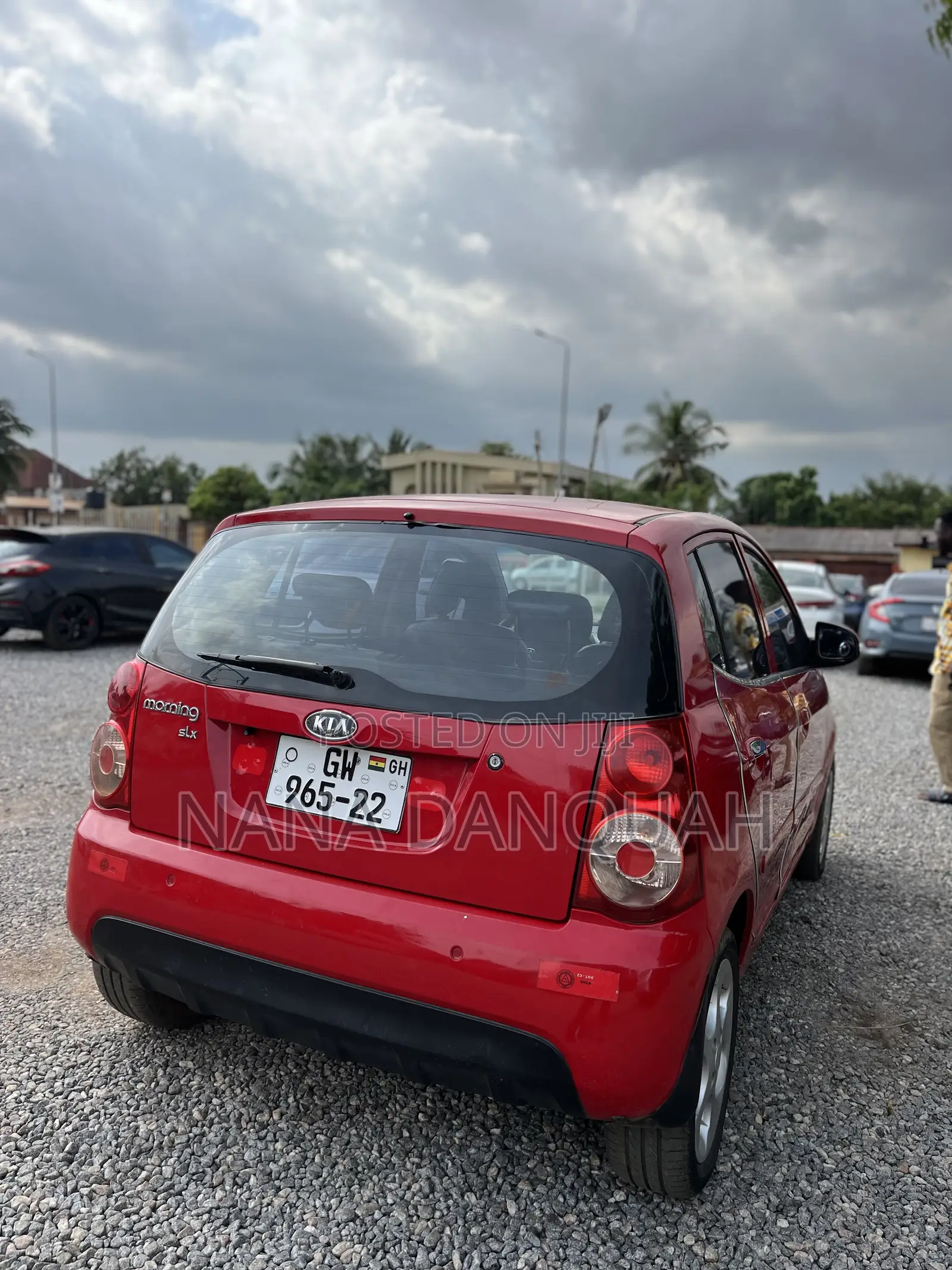 Kia Morning 2012 Red