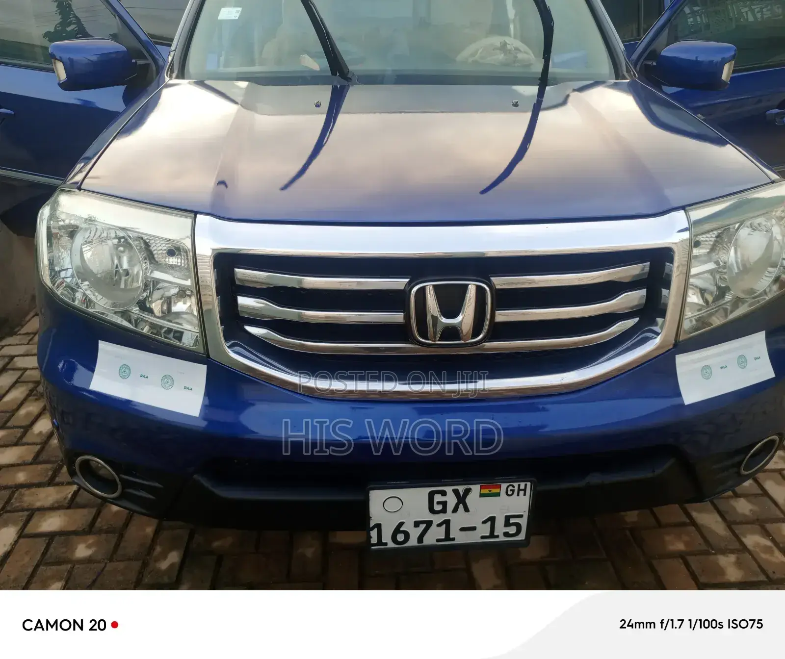 Honda Pilot EX 4dr SUV (3.5L 6cyl 5A) 2015 Blue