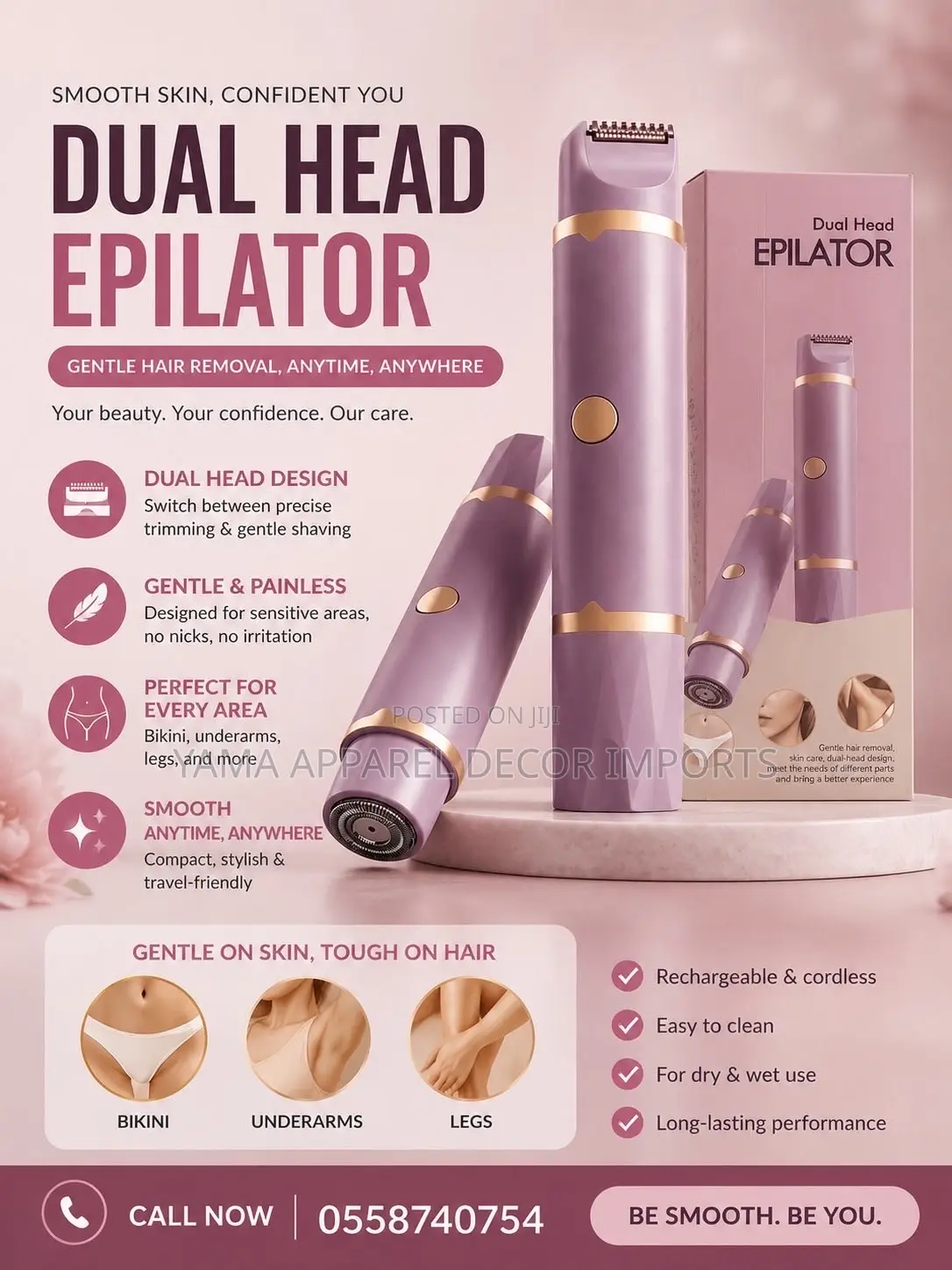 Dual Head Shaver