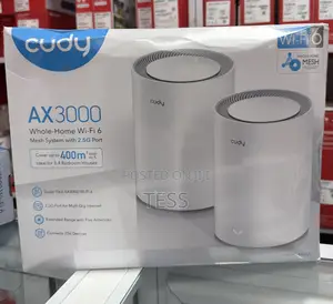 Cudy Ax3000 Wi-Fi 6 2.5g Mesh System M3000 Access Point 2 in 1 Pack
