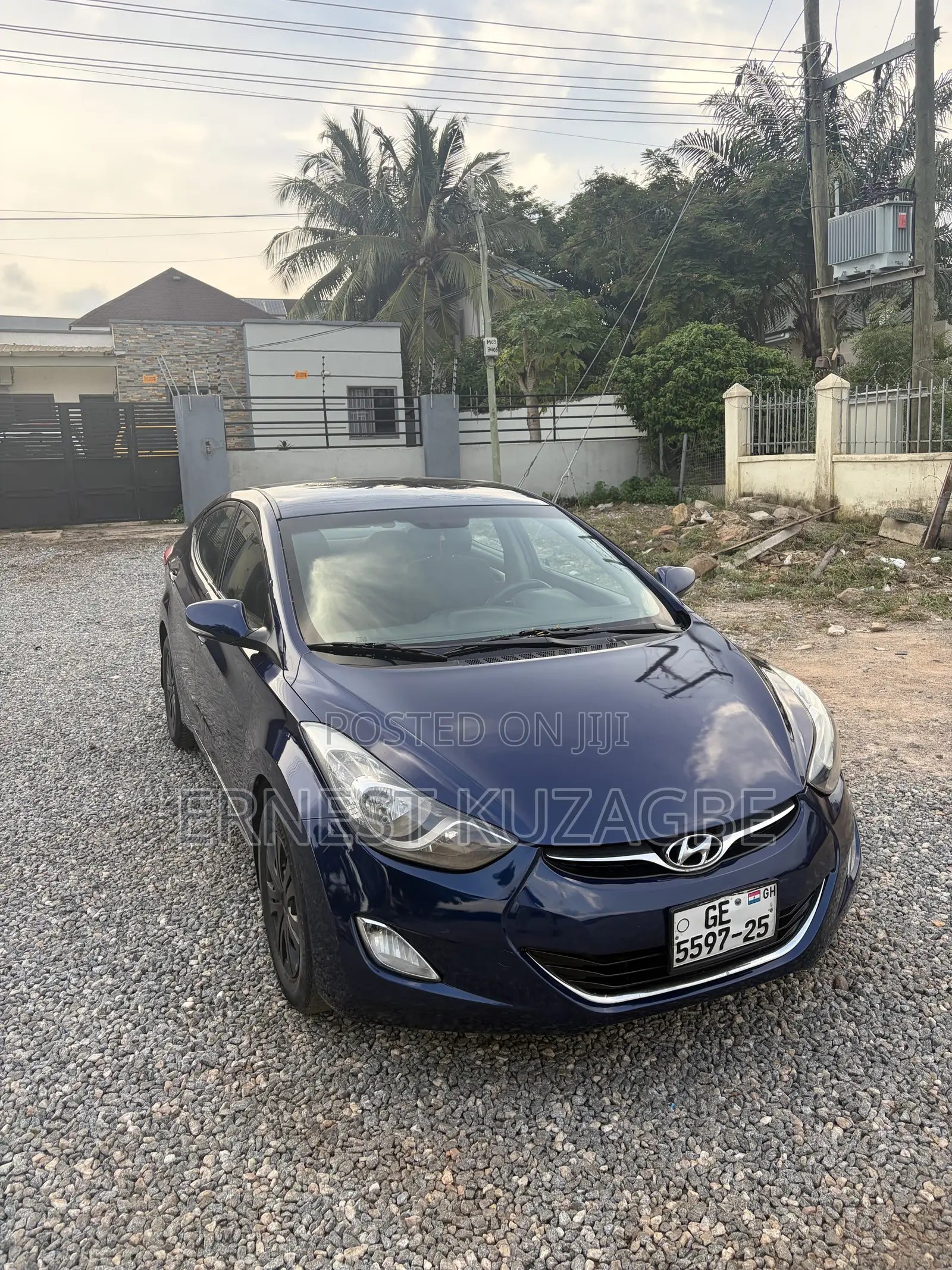 Hyundai Elantra 2013 Blue