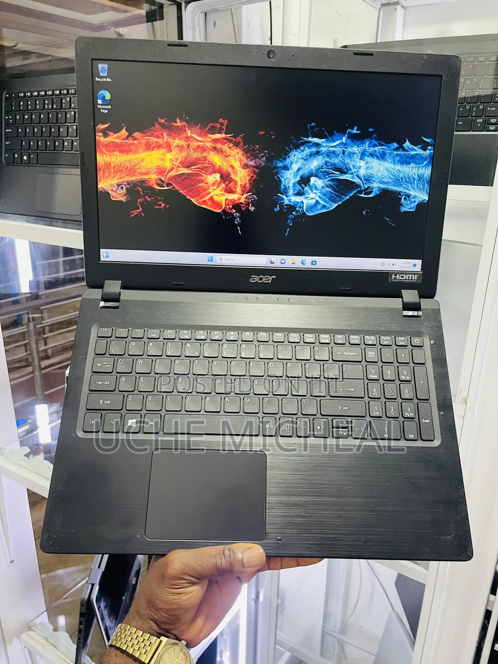 Laptop Acer Aspire A315 21 8GB AMD A8 SSD 128GB